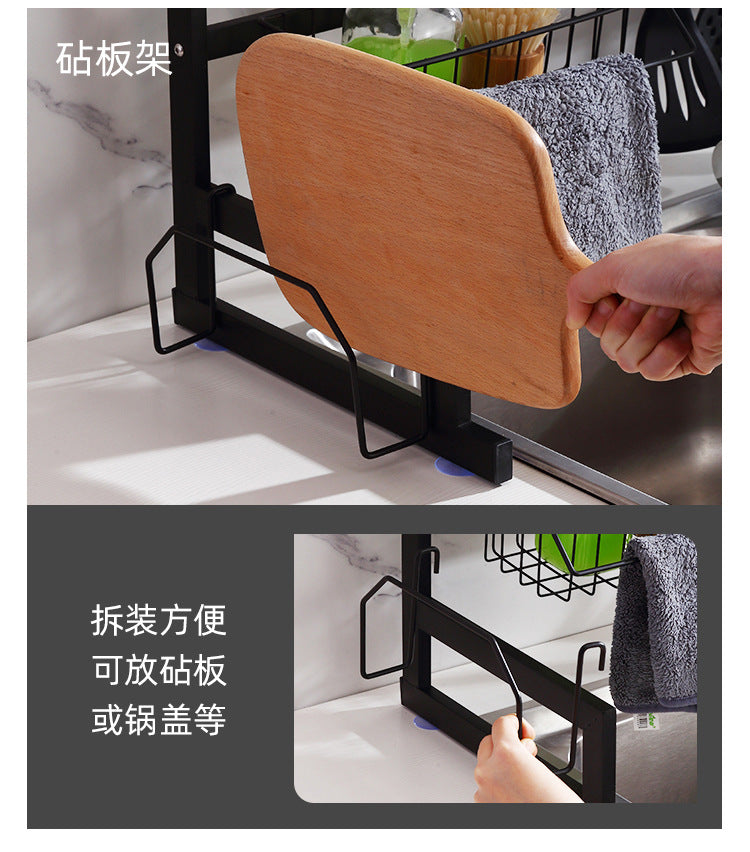 Multifunctional Racks Holders Storage Rack Knife Stand Dish Dish Fruit and Vegetable Bowl Chopsticks Tube Cleaning Kitchenware