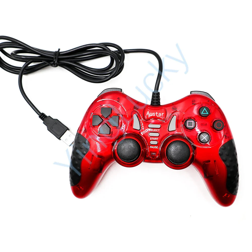 New Double Wired Wireless Joypad For Pandora Box 3D Pandora's DX Gaming Controller Arcade Board PC Computer USB Wireless Gamepad