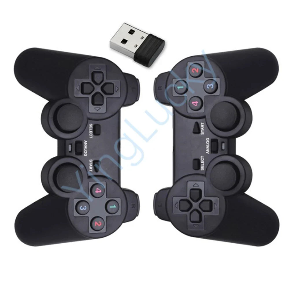 New Double Wired Wireless Joypad For Pandora Box 3D Pandora's DX Gaming Controller Arcade Board PC Computer USB Wireless Gamepad