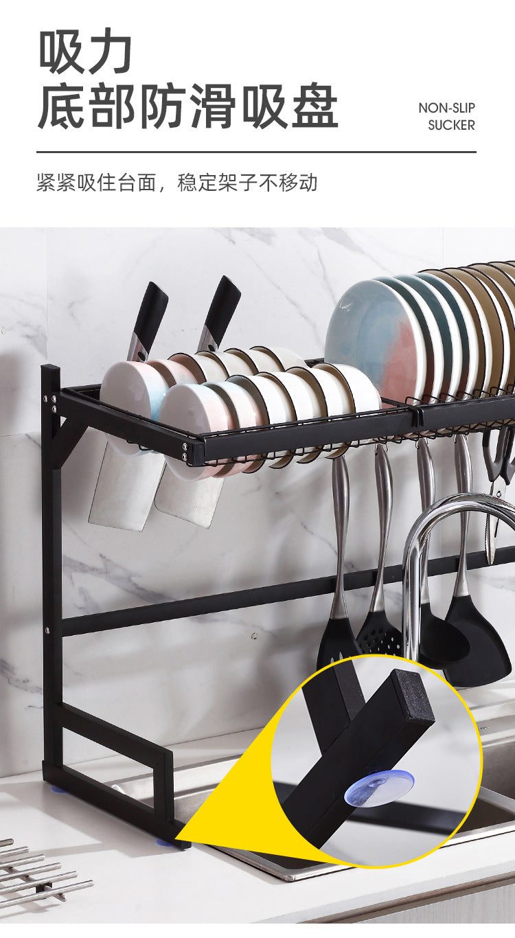 Multifunctional Racks Holders Storage Rack Knife Stand Dish Dish Fruit and Vegetable Bowl Chopsticks Tube Cleaning Kitchenware