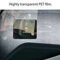 Car Truck Rearview Mirror Rain-proof Film Sticker Window Glass Anti-Fog Anti-reflective Clear Waterproof Films