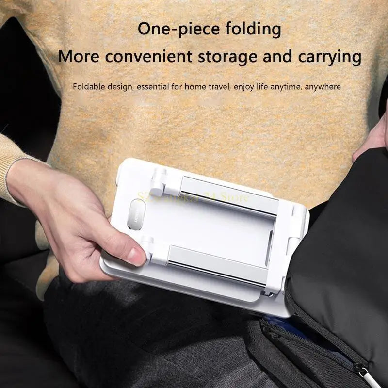 H7BB Universal Tablet Holder for Watching Videos Learning Height Adjustable Gift for Family Kids