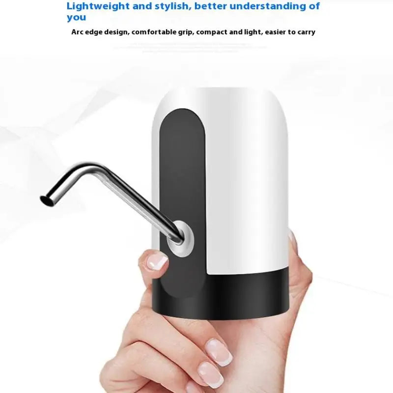 USB Rechargeable Water Bottle Pump 5 Gallon Water Bottle Dispenser Camping Portable Electric Water Dispenser Reusable