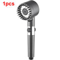 3 Modes Handheld Shower Head Filter Powerful Massage Spa High Pressure Water Saving Showerhead with ON/OFF Switch for Bathroom