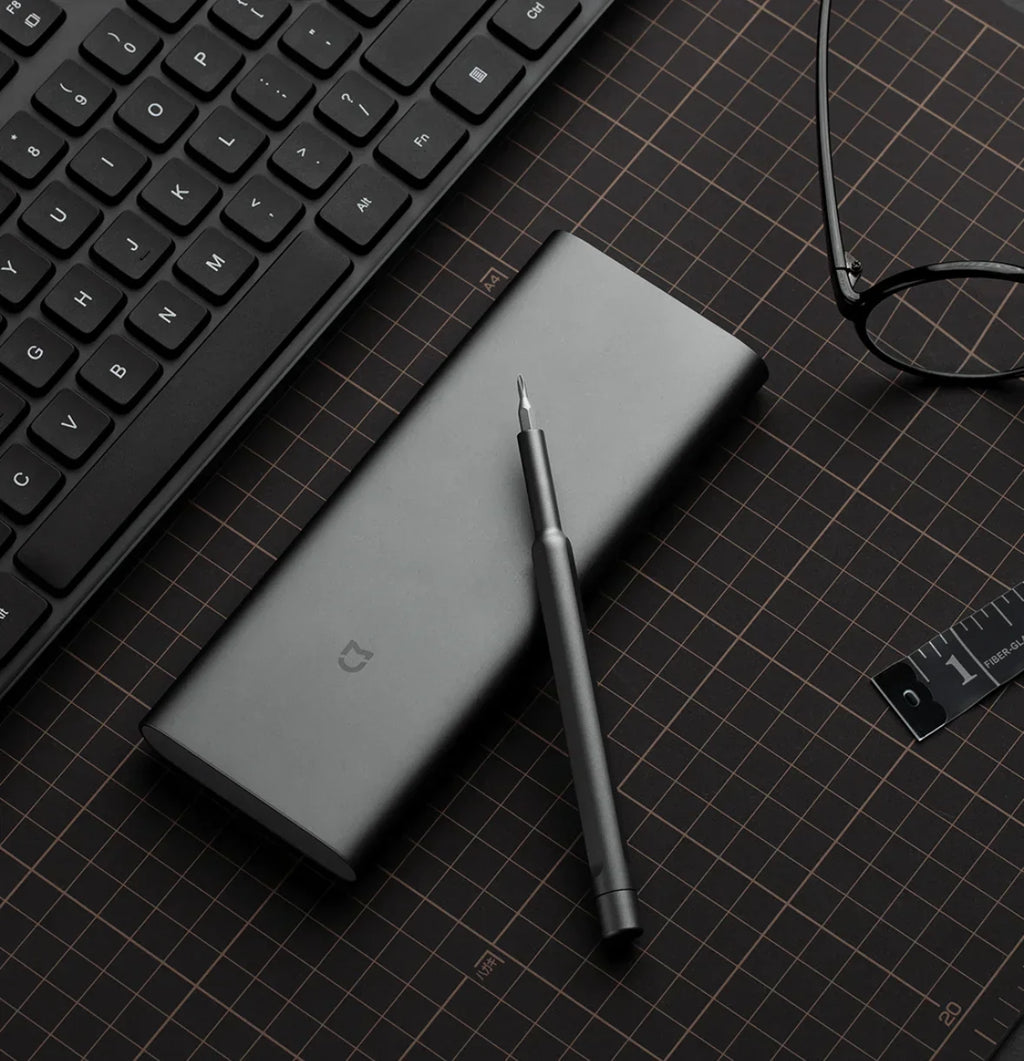 Xiaomi Mijia Precision Screwdriver Set Household Multi-function Repair Disassembly Tool Magnetic Suction Head Aluminum Alloy Box