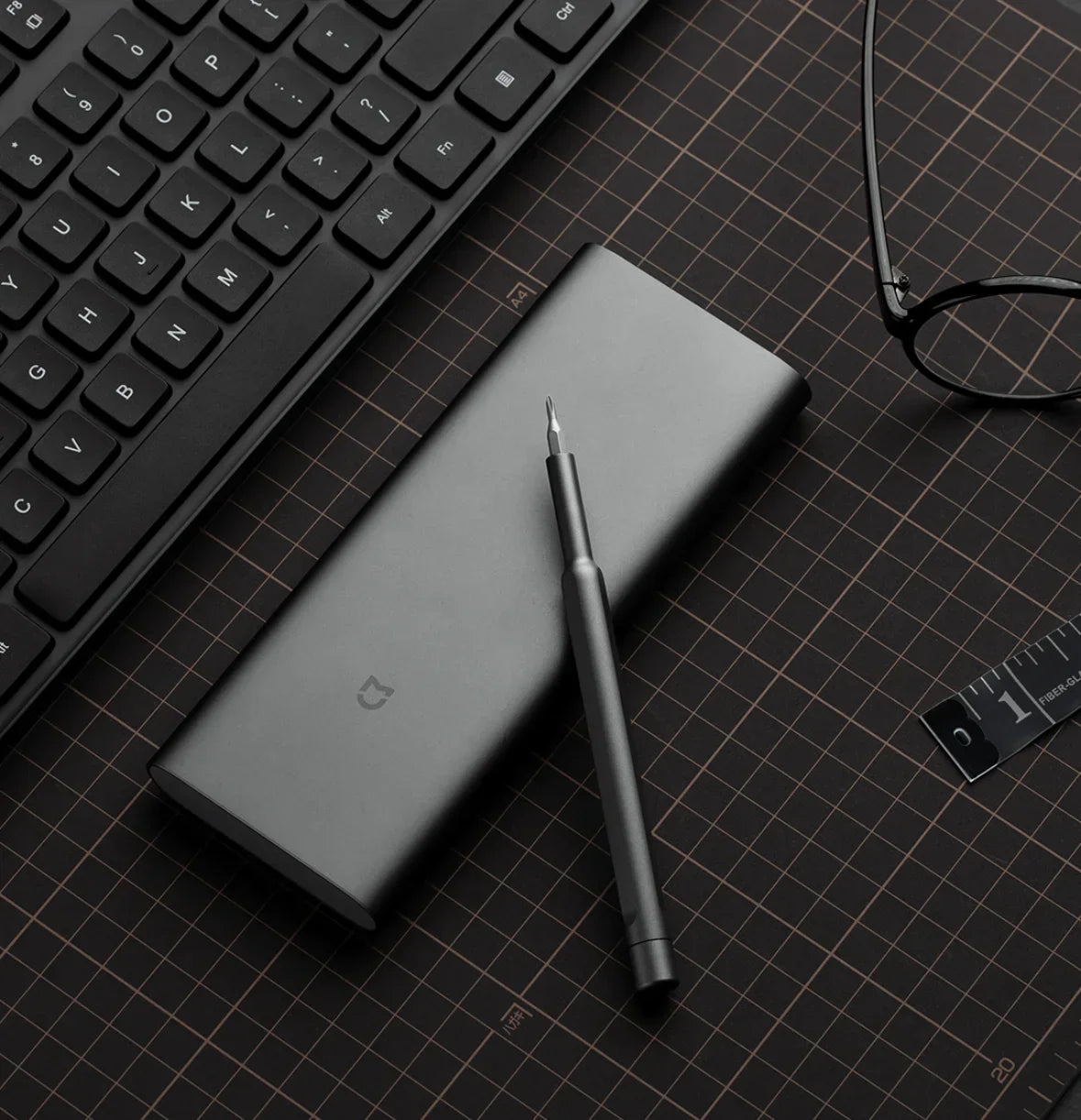 Xiaomi Mijia Precision Screwdriver Set Household Multi-function Repair Disassembly Tool Magnetic Suction Head Aluminum Alloy Box