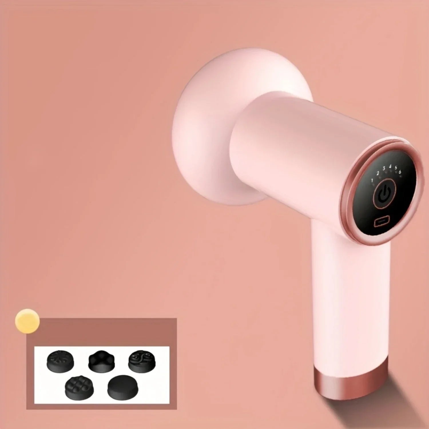 Professional Deep Tissue Massage Gun -  Vibrating Massager for Full Body, Abdomen, Legs, Waist - Handheld Multifunctional Beauty