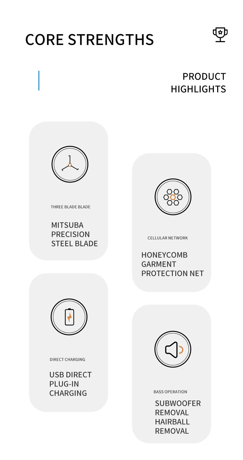 Household Clothes Electric Shaver Fabric Lint Remover Fuzz Electric Fluff Portable Brush blade Professional Lint Remover Trimmer