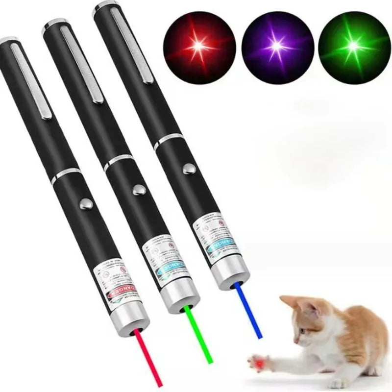 ‌Compact Laser Pointer & Flashlight Combo – Perfect Cat Gift