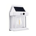 Outdoor Solar Tungsten LED Wall Light Motion Sensor Lamp Waterproof LED Safety Light for Patio Outdoor Deck Porch Barn Garage
