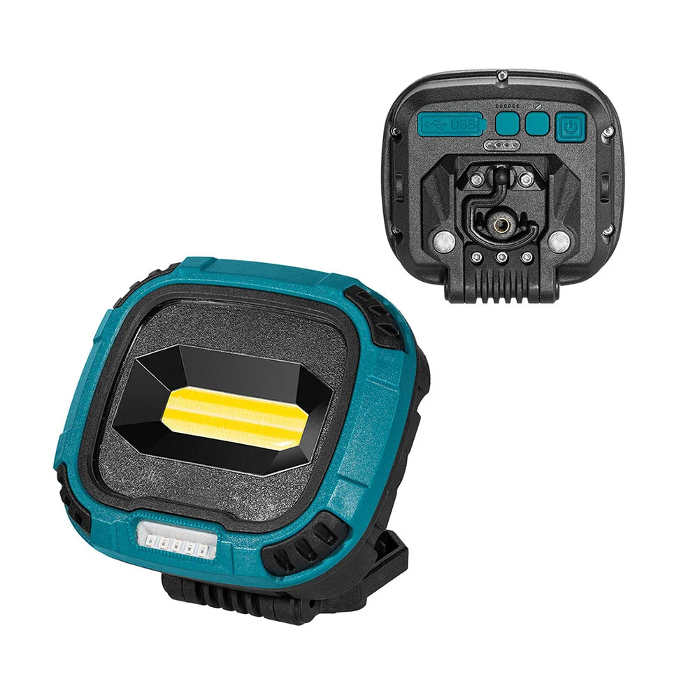 New Portable Led Spotlight Super Bright Led Dimmable Work Light USB Rechargeable for Outdoor Camping Lamp Led Flashlight by