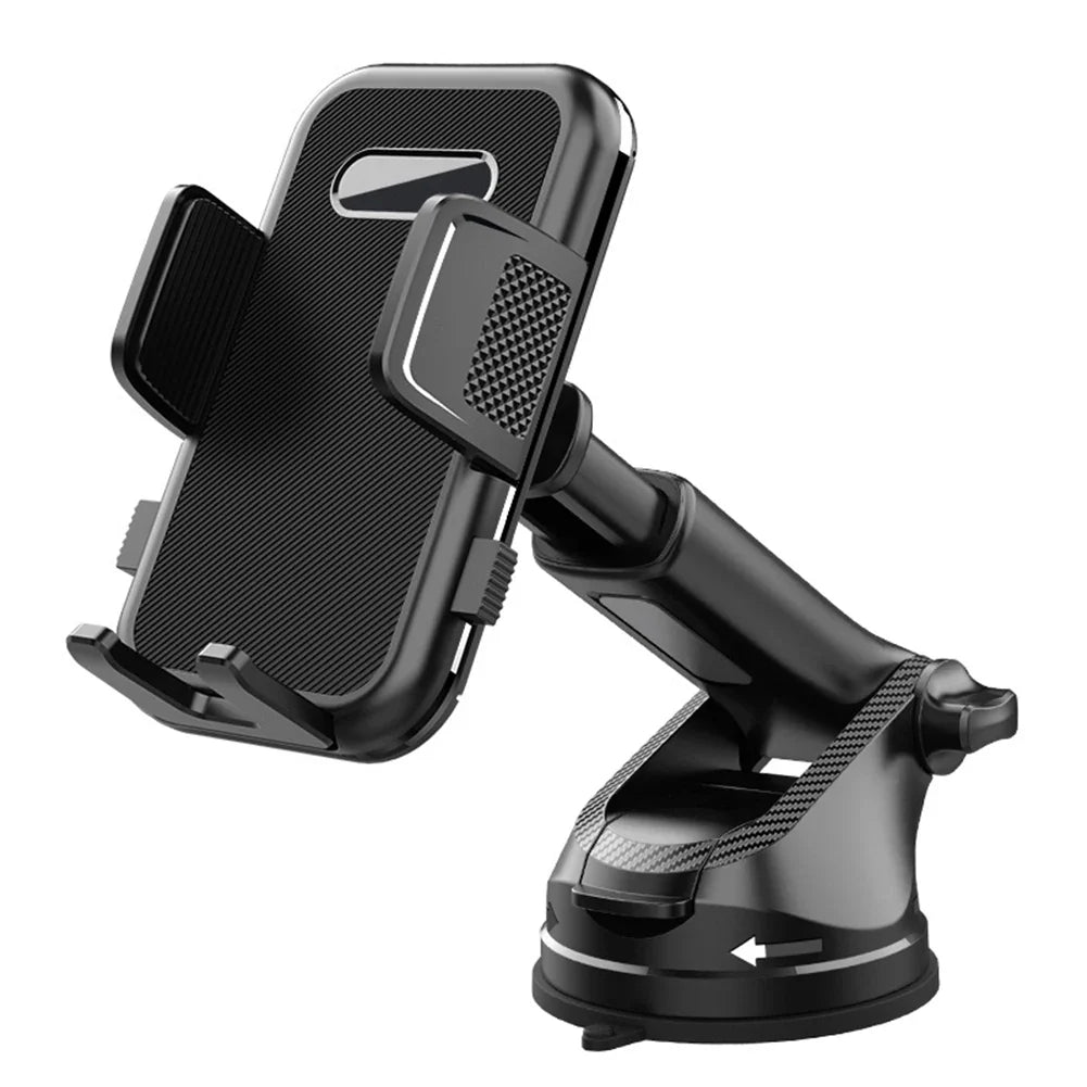 Adjustable Gooseneck Dashboard Phone Holder Mobile Navigation 360 Degree Rotation Flexible Viewing Angle Secure Grip