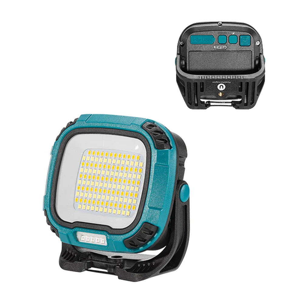 New Portable Led Spotlight Super Bright Led Dimmable Work Light USB Rechargeable for Outdoor Camping Lamp Led Flashlight by