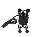Motorcycle Mobile Phone Stand Holder With USB Charger 360 Rotatable