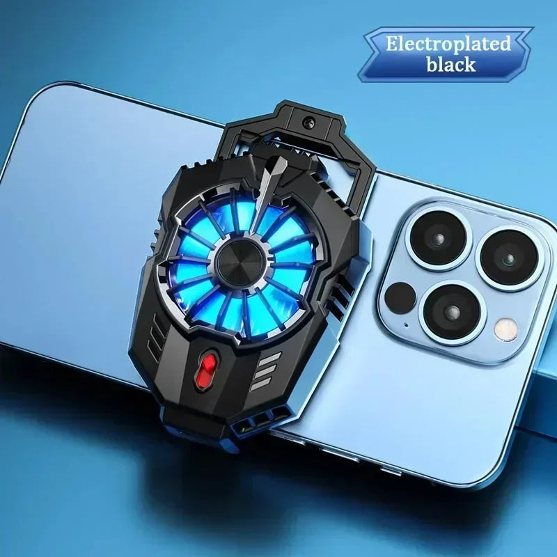 Magnetic Mobile Phone Cooling Radiator Fan Two Speed Adjustable Semiconductor Ice Sealed Radiator For IPhone Samsung Xiaomi