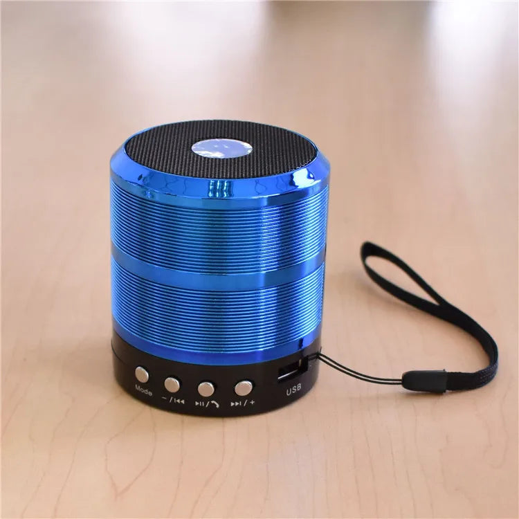 Portable Mini Bluetooth Speaker with Strap Unique Design Superior Sound Quality