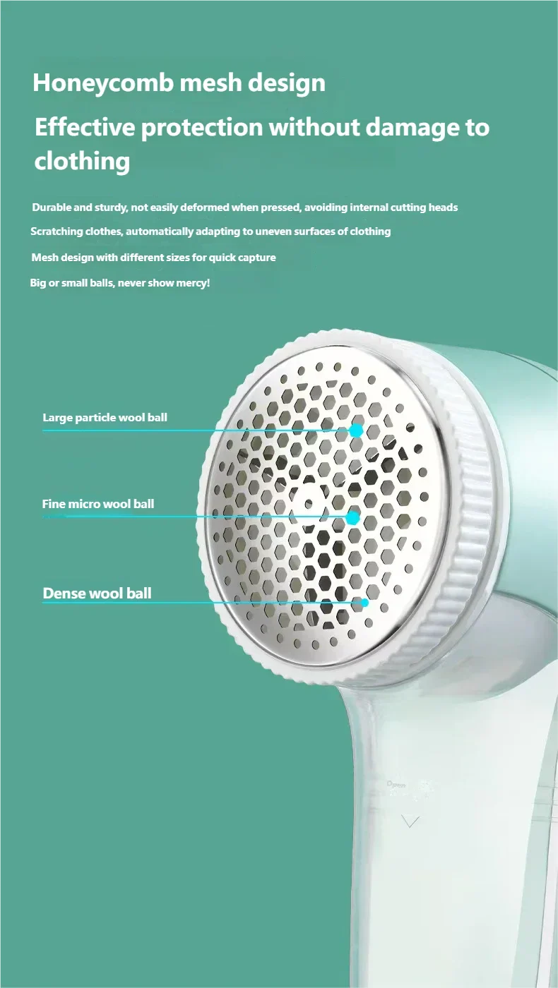 Electric Household Clothes Shaver Fabric Lint Remover Fuzz Electric Fluff Portable Brush blade Professional Lint Remover Trimmer