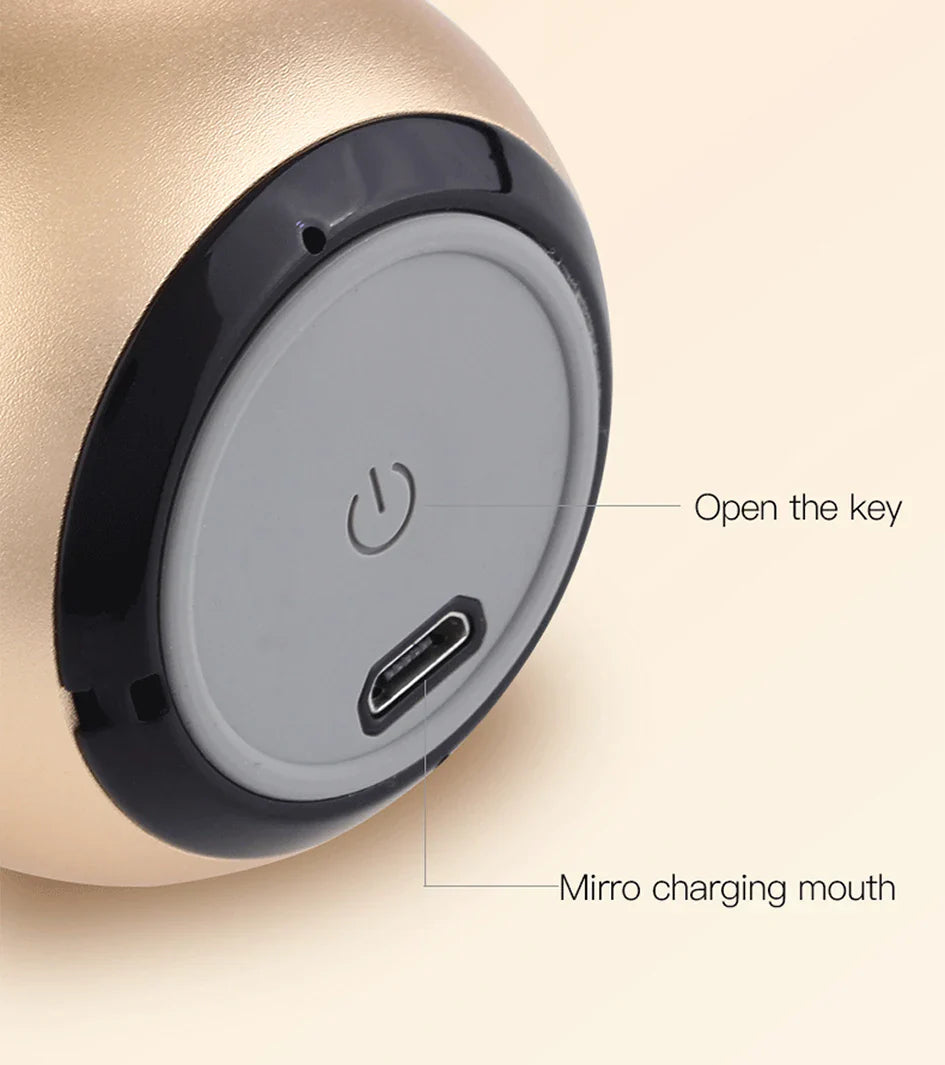 Bluetooth Wireless  5.3 Speaker Portable TWS Small Steel Gun Metal Heavy Subwoofer Outdoor Mini Bluetooth Stereo Speaker