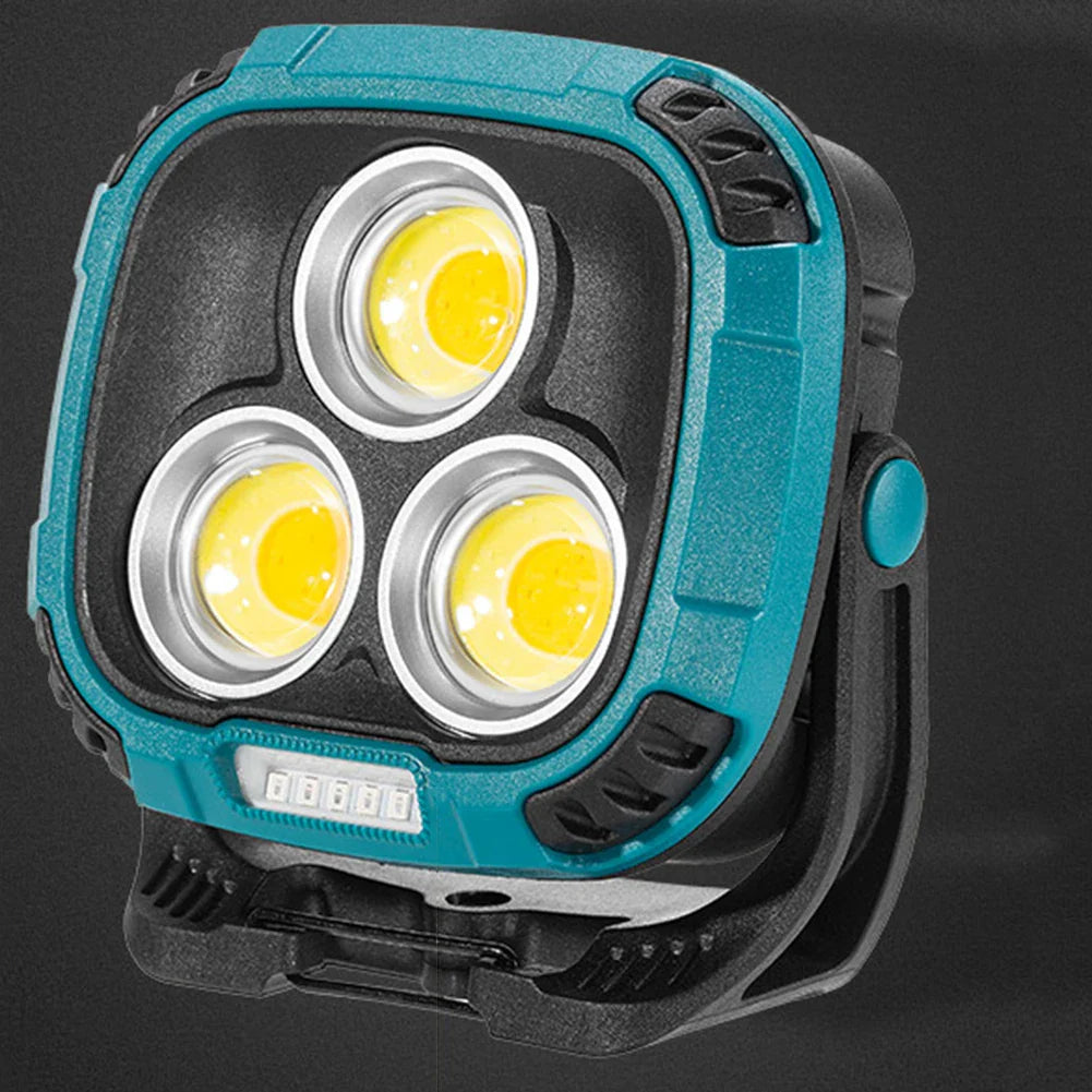 New Portable Led Spotlight Super Bright Led Dimmable Work Light USB Rechargeable for Outdoor Camping Lamp Led Flashlight by