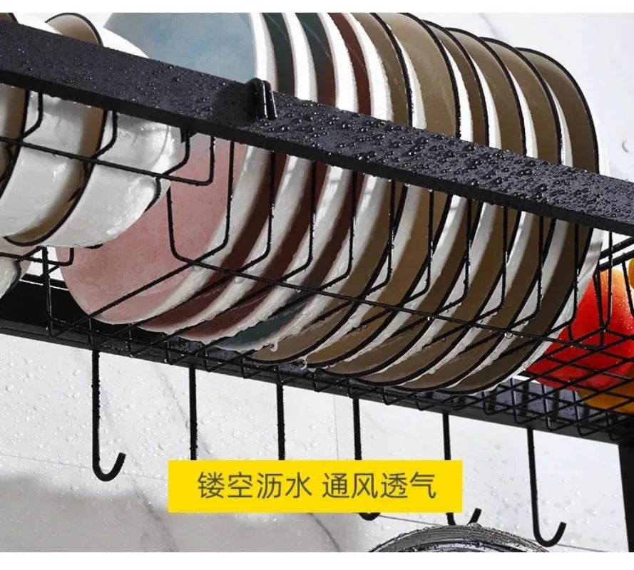 Multifunctional Racks Holders Storage Rack Knife Stand Dish Dish Fruit and Vegetable Bowl Chopsticks Tube Cleaning Kitchenware