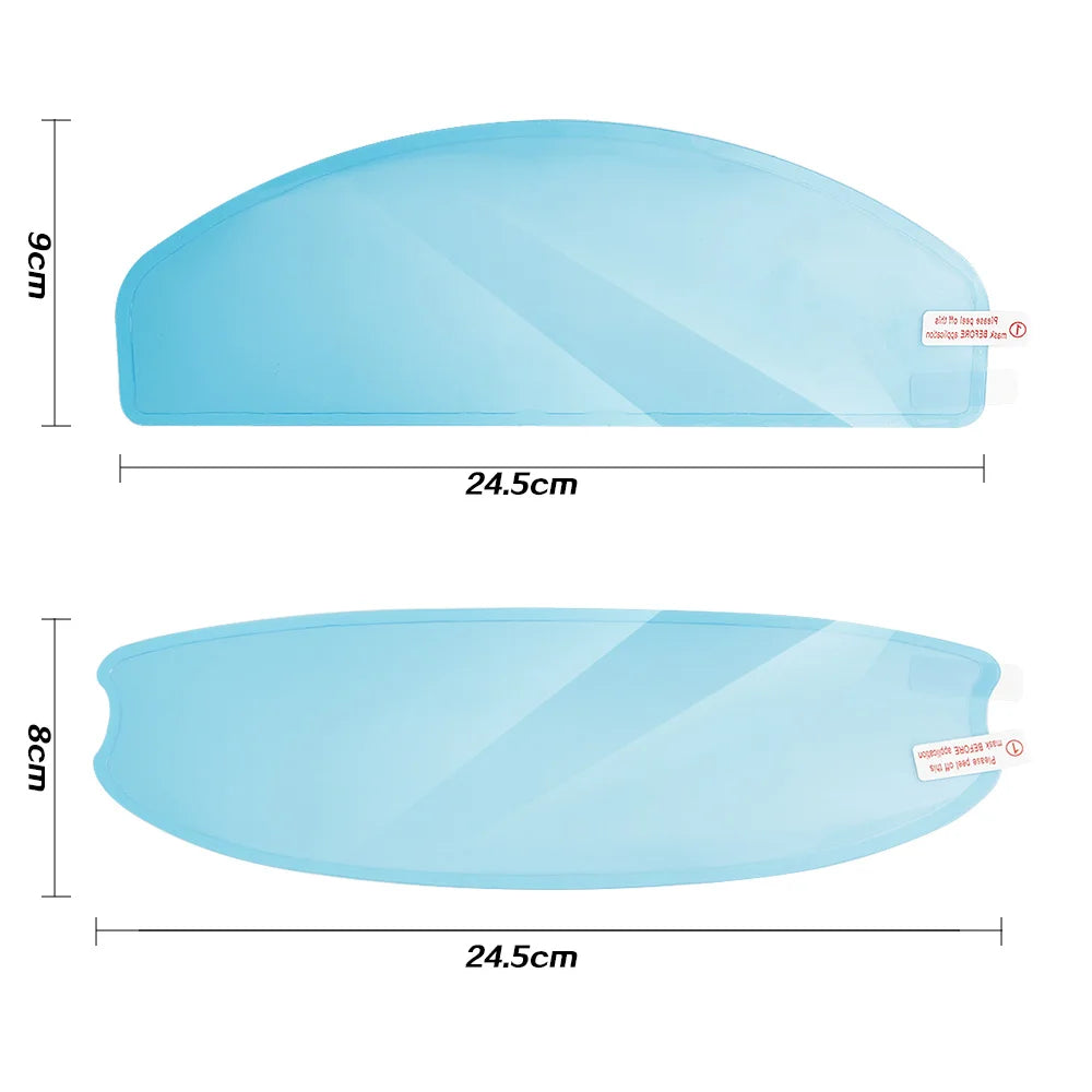 Motorcycle Helmet Rainproof Anti-fog Film Durable Nano For Helmet Motorcycle Full Face Pinlock Axxis Helmet