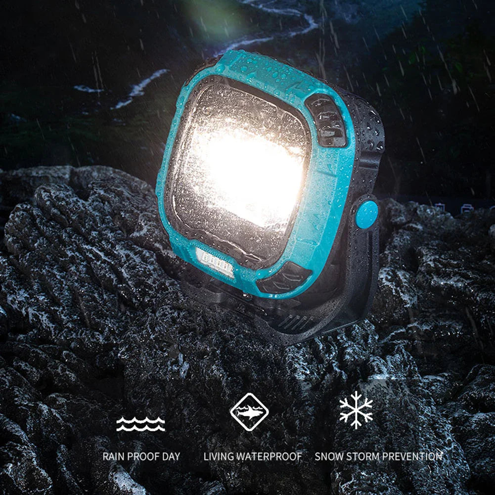 New Portable Led Spotlight Super Bright Led Dimmable Work Light USB Rechargeable for Outdoor Camping Lamp Led Flashlight by