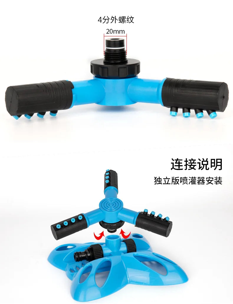 Sprayers Garden Tools Lawn Garden Sprinklers Garden Sprinklers Automatically Rotate Irrigation Hose Hoses Automatic Sprinkler