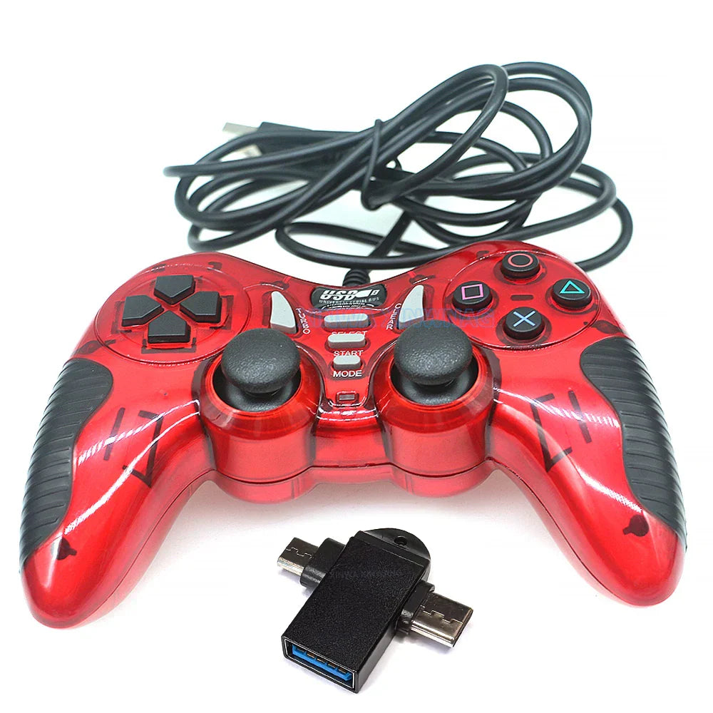 Wired USB Joypad Gamepad Handle For Game Controller Pc Android TV Box PS3 Android Joystick Retro Arcade Parts