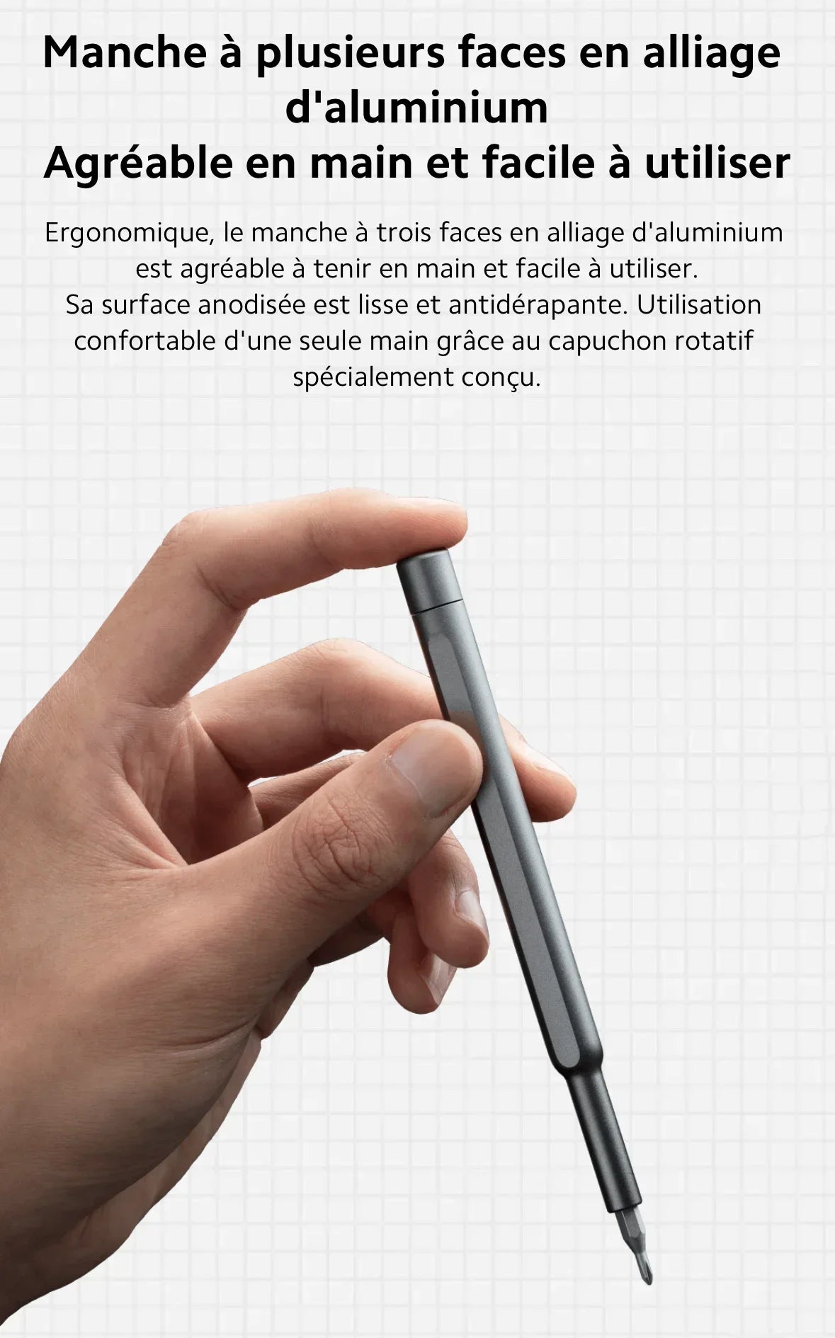 Xiaomi Mijia Precision Screwdriver Set Household Multi-function Repair Disassembly Tool Magnetic Suction Head Aluminum Alloy Box