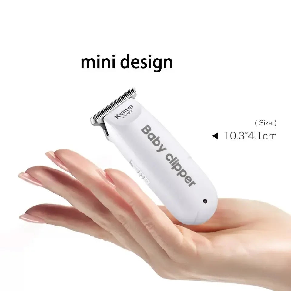 Kemei Rechargeable Electric Hair Clipper KM-1319 Baby Hair Trimmer Portable Household Hair Clipper