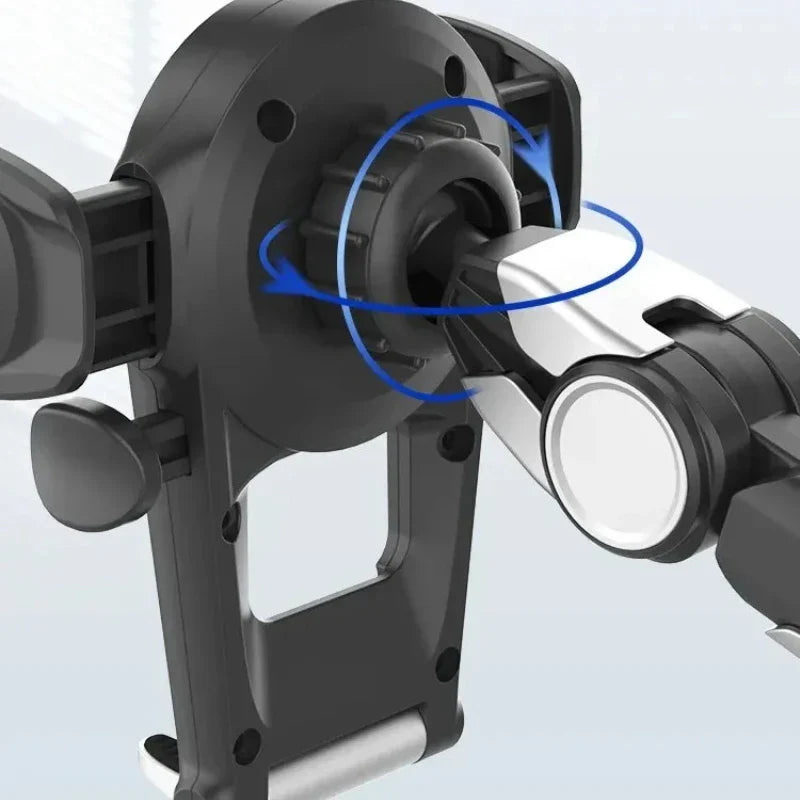 Left & Right Adjustable Rotating Car Phone Stand – Desktop & Navigation Phone Holder Accessory