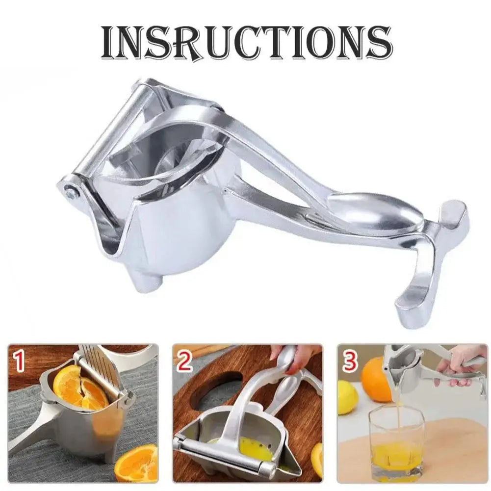 Aluminum Lemon Juicer Squeezer Manual Juicer Press Machine Household Fruit Clip Multifunctional Kitchen Accessorie