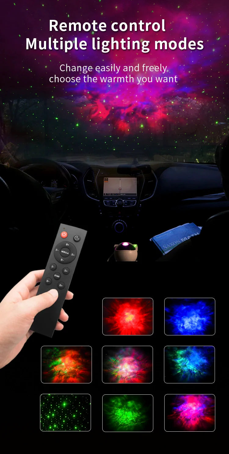 Lonvis Galaxy Light Projector for Kids Star Projector Moon Nebula Astronaut Shaped Light Usb Astronaut Star Light Projector