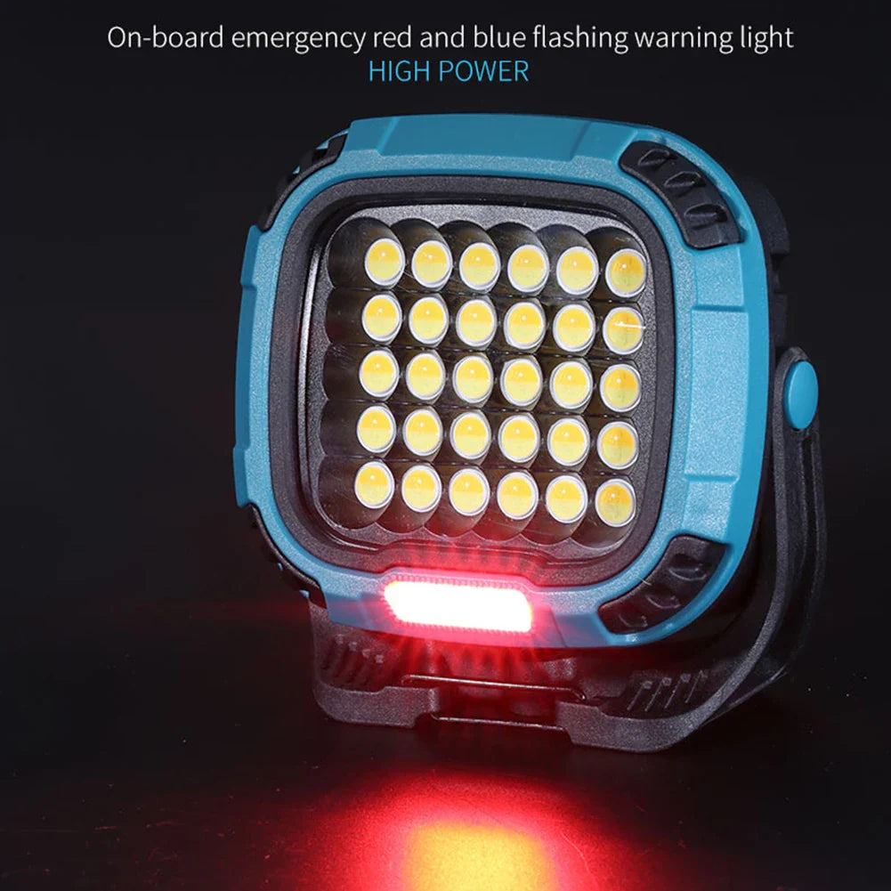 New Portable Led Spotlight Super Bright Led Dimmable Work Light USB Rechargeable for Outdoor Camping Lamp Led Flashlight by