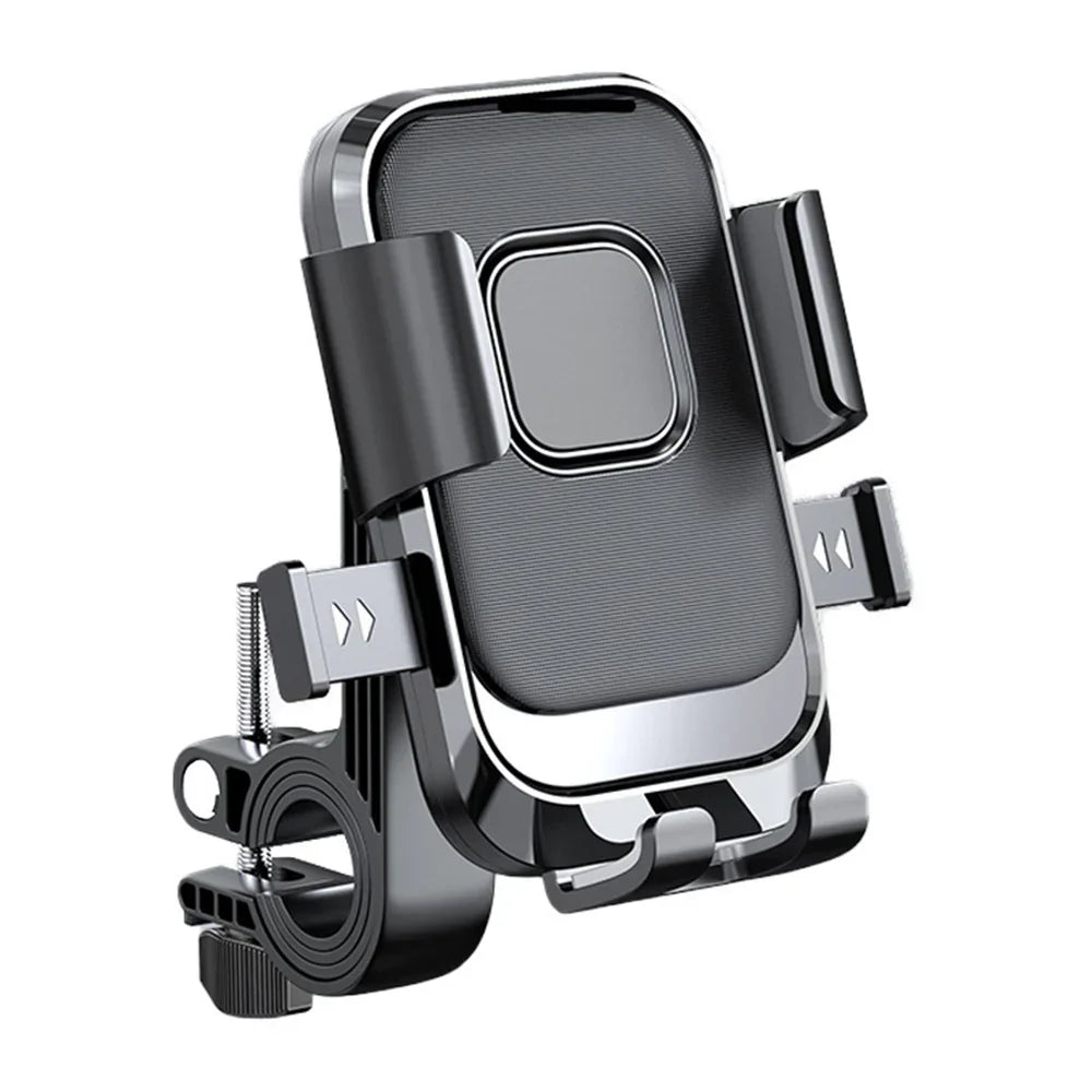 Bike Phone Holder Motorcycle Fast Locking Rotatable MTB Phone Mount Shockproof Phone Holder