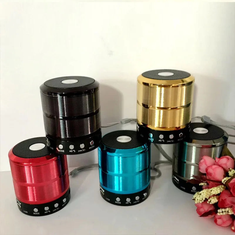 Portable Mini Bluetooth Speaker with Strap Unique Design Superior Sound Quality