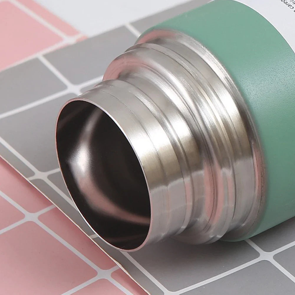 500ML Vacuum Insulated Bottle Portable Coffee Mug with 3 Cups Vacuum Cup Stainless Steel Last for 6-12H for Travel