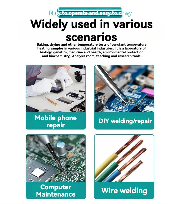 USB Soldering Iron Wireless Charging Electric Solder Iron 5V 8W Fast Charging Lithium Rechargeable Portable Repair Welding Tools