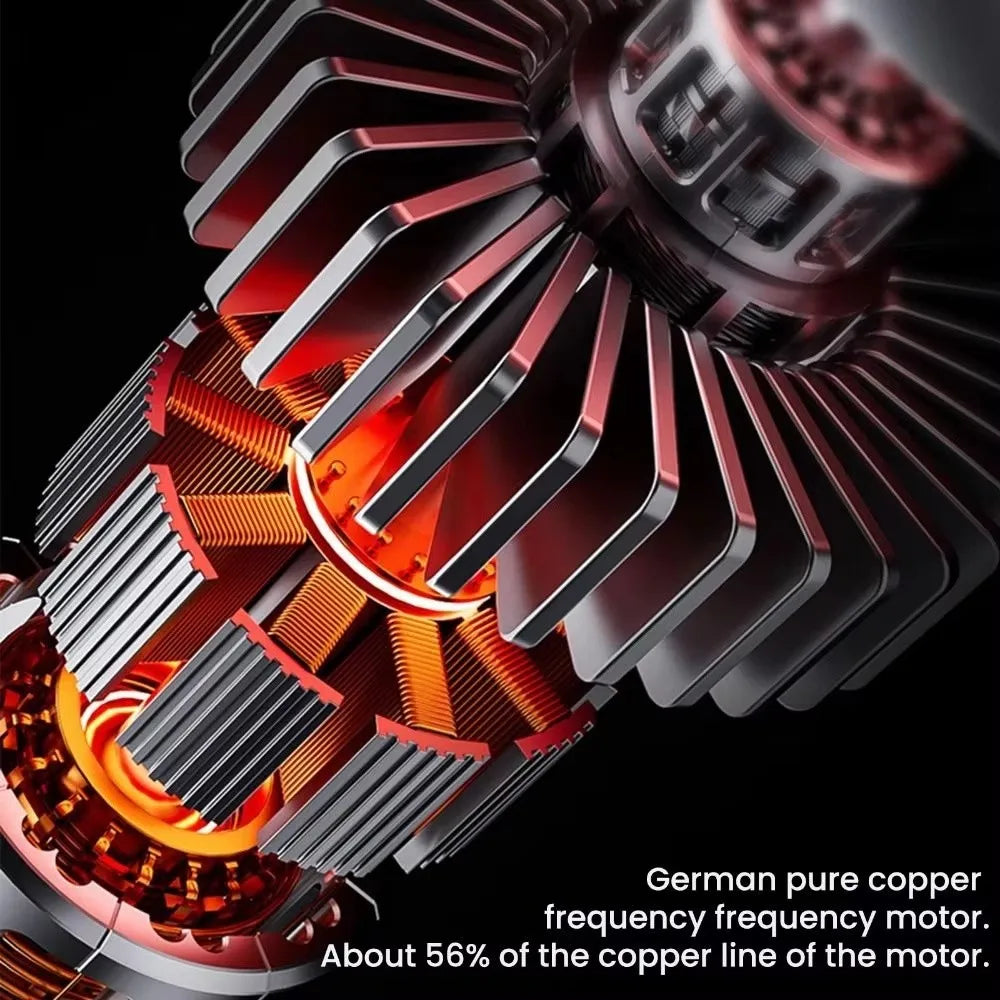 9000Pa Suction Car Vacuum Cleaner Super Suction High Power Wireless Dust Blower 1500mAh Handheld Air Dust Collector Household