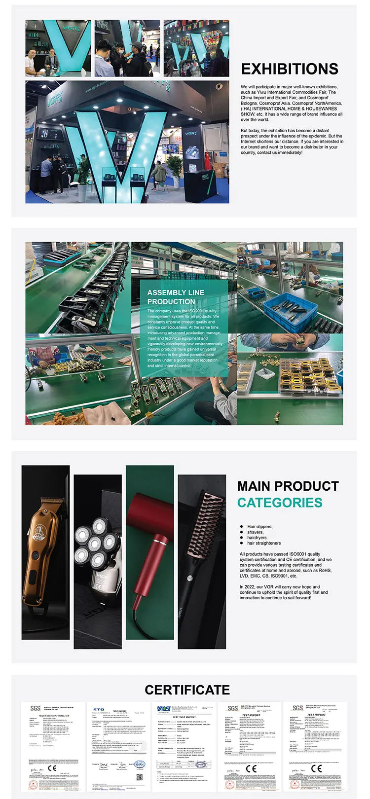 VGR 705 Epilator Professional Epilator Hair Remover Rechargeable Hair Remover Women Hair Remover Portable Electric Epilator