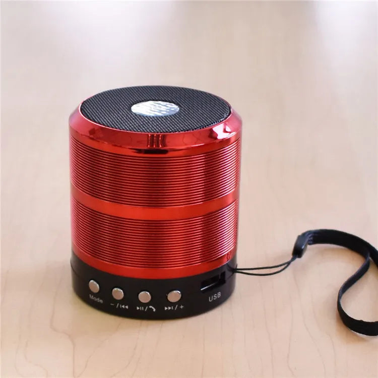 Portable Mini Bluetooth Speaker with Strap Unique Design Superior Sound Quality