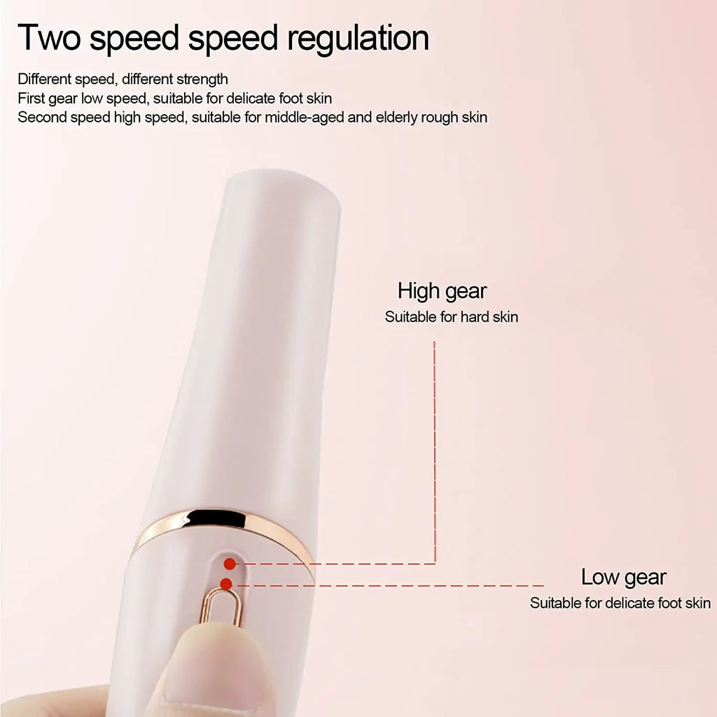 Rechargeable  Electric Callus Remover for Feet 、Portable Foot Callus Remover Waterproof Profess Pedicure Foot File Pedicure Tool