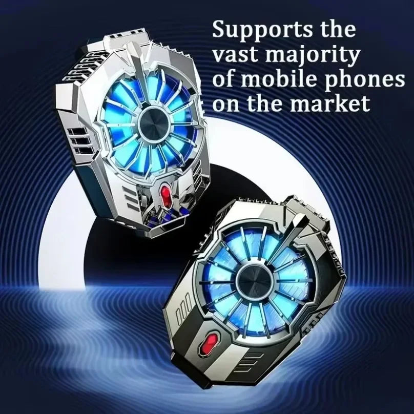 Magnetic Mobile Phone Cooling Radiator Fan Two Speed Adjustable Semiconductor Ice Sealed Radiator For IPhone Samsung Xiaomi