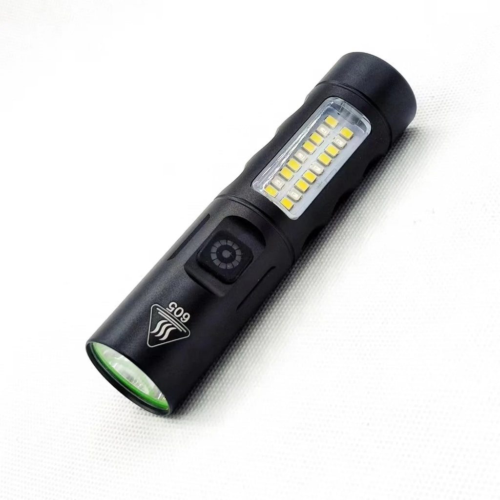 White Laser Long-Range Flashlight Aluminum Alloy High-Intensity Zoom Lighting Torch Multi-Functional Work Light