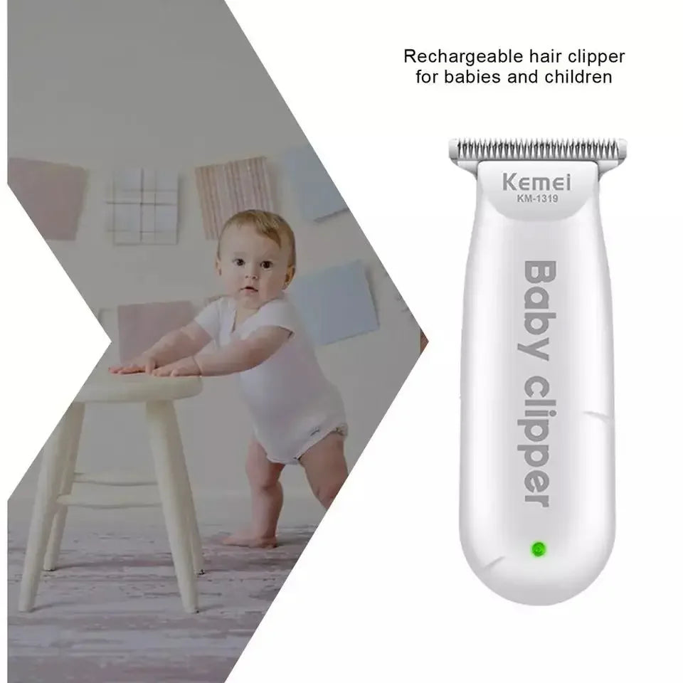 Kemei Rechargeable Electric Hair Clipper KM-1319 Baby Hair Trimmer Portable Household Hair Clipper