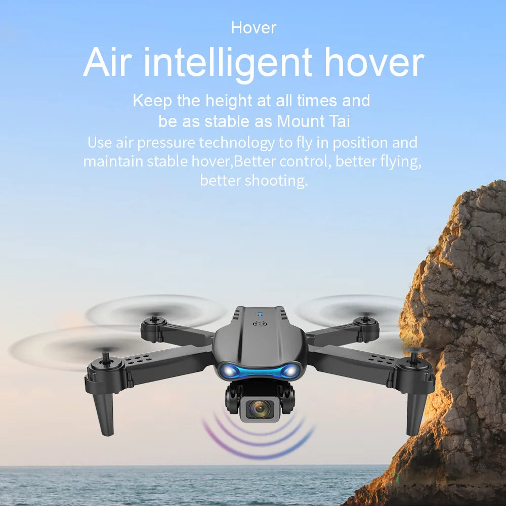 Dual Camera  E99Pro HD Drone with WiFi FPV Obstacle Avoidance Quadcopter Aerial Photography Professional