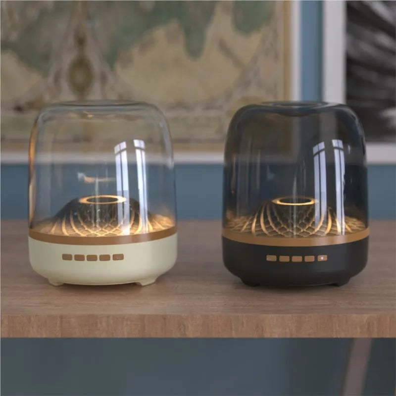 New Sound Box Bluetooth Speaker Subwoofer Colorful Glass Home High Volume Wireless Computer Speaker Audience Tronsmart Speaker