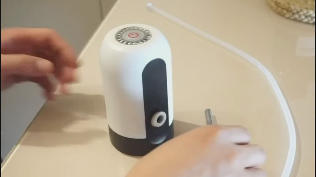 USB Rechargeable Water Bottle Pump 5 Gallon Water Bottle Dispenser Camping Portable Electric Water Dispenser Reusable